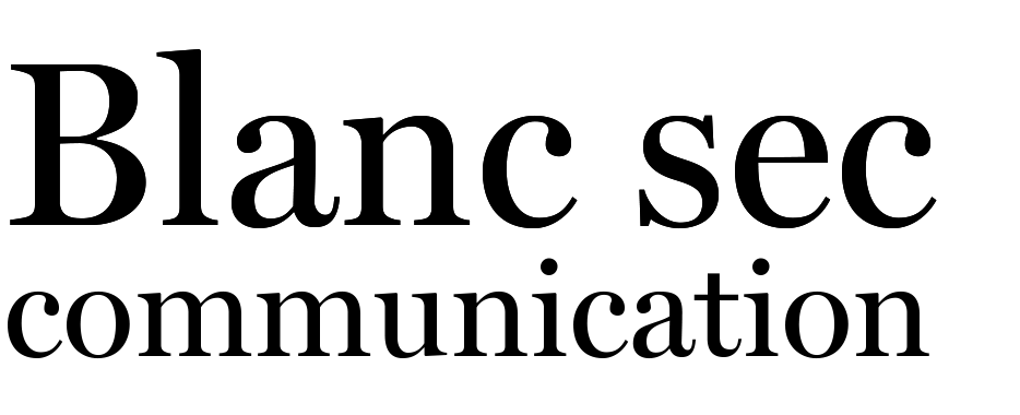 Logo de Blanc Sec Communication